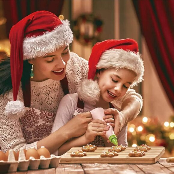 Christmas Rhinestone Pearl Bow Earrings Holiday Jewelry Gifts for Women - Picture 2 of 9